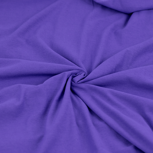 Purple Cotton Spandex